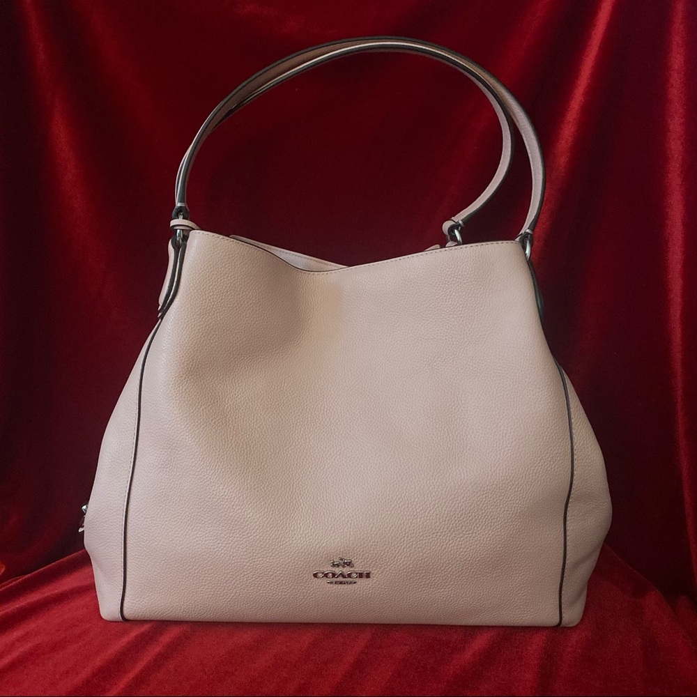 Coach Edie 31 Bag in Peony Pink - like new!
